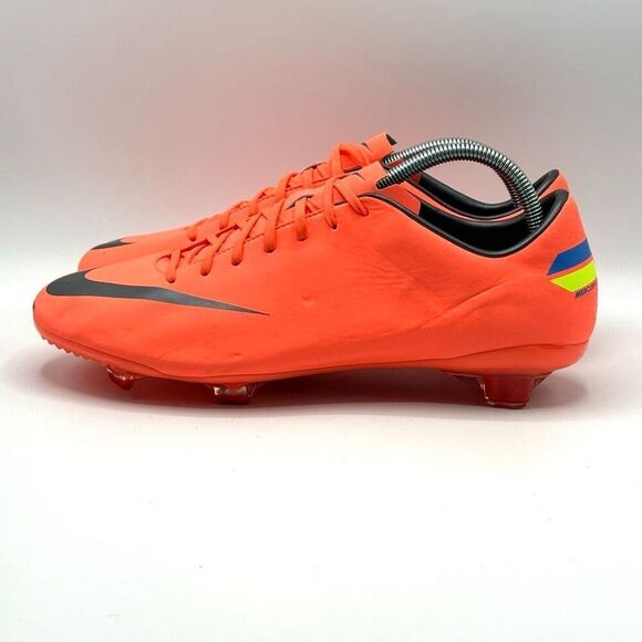 Nike Mercurial Vapor VIII FG Soccer Cleats in Bright Mango - 509122-800 // US Me main image 6